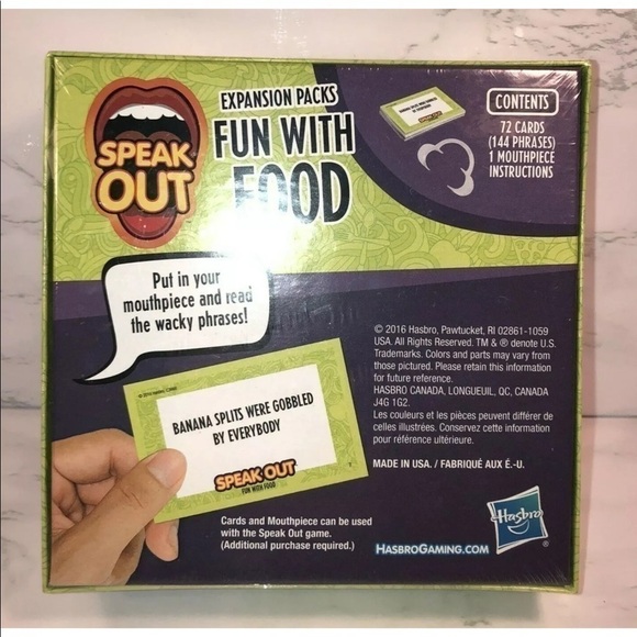 Speak Out ‘Fun With Food Expansion Pack New Family - Picture 2 of 3
